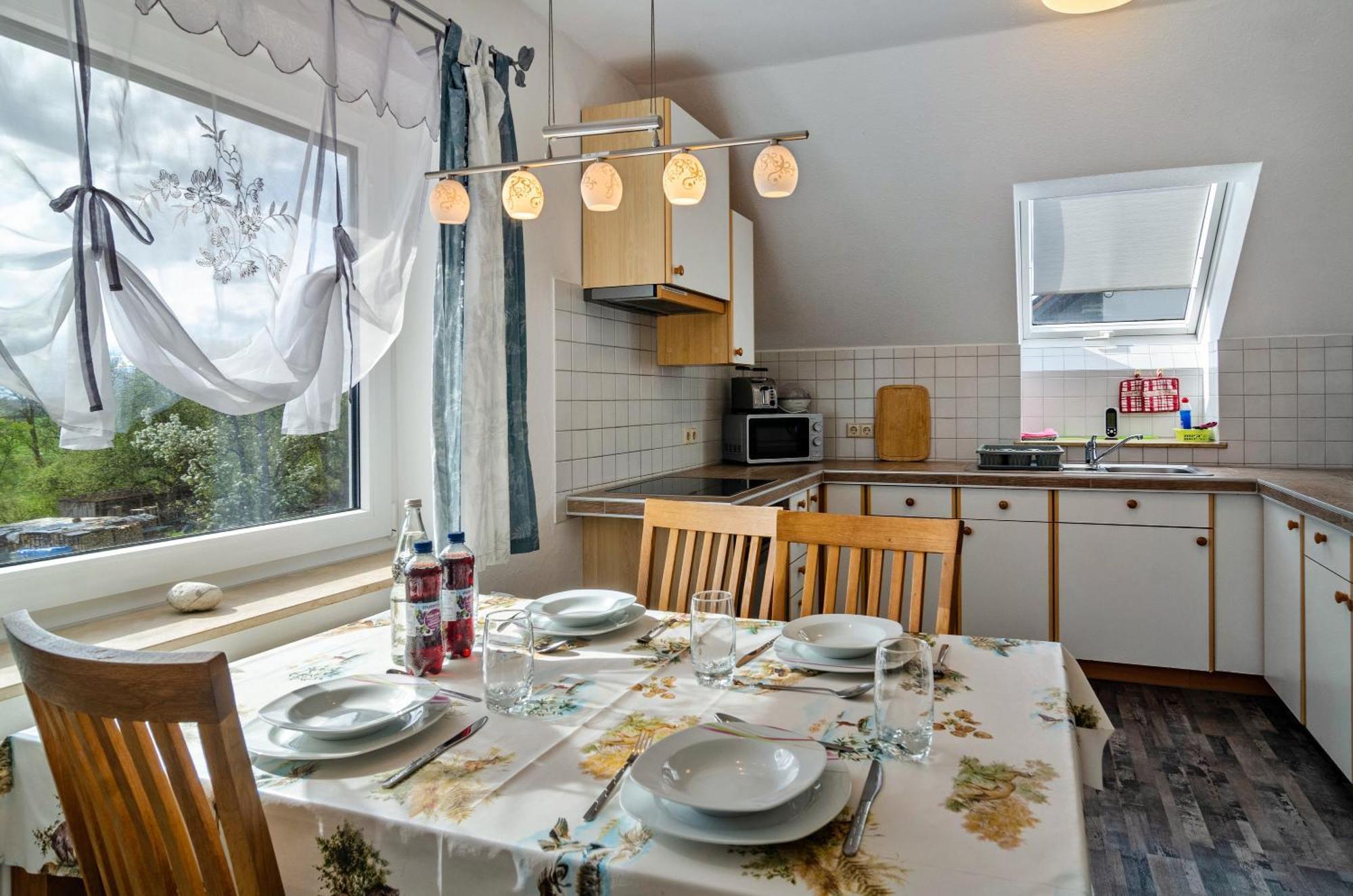 Apartamento Arnold Laubbach Ostrach Exterior foto